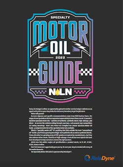 Noln Specialty Motor Oil Guide