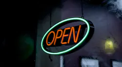 Open Sign