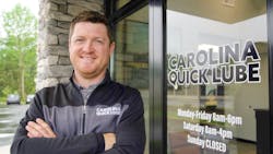 Carolina Quick Lube owner Joe Benza has this industry in his blood, having grown up with a shop owner as his father.