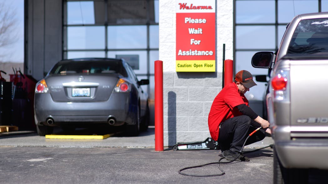 The team at Pit Lane Oil Change focuses on conversation and connection at their small town shop.