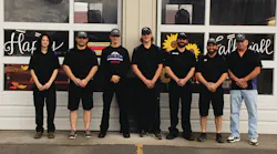 The Right Combination TJ Brough promotes the work of the Lube Quick and Reliance Automotive team through marketing tactics that combine ideas old and new.