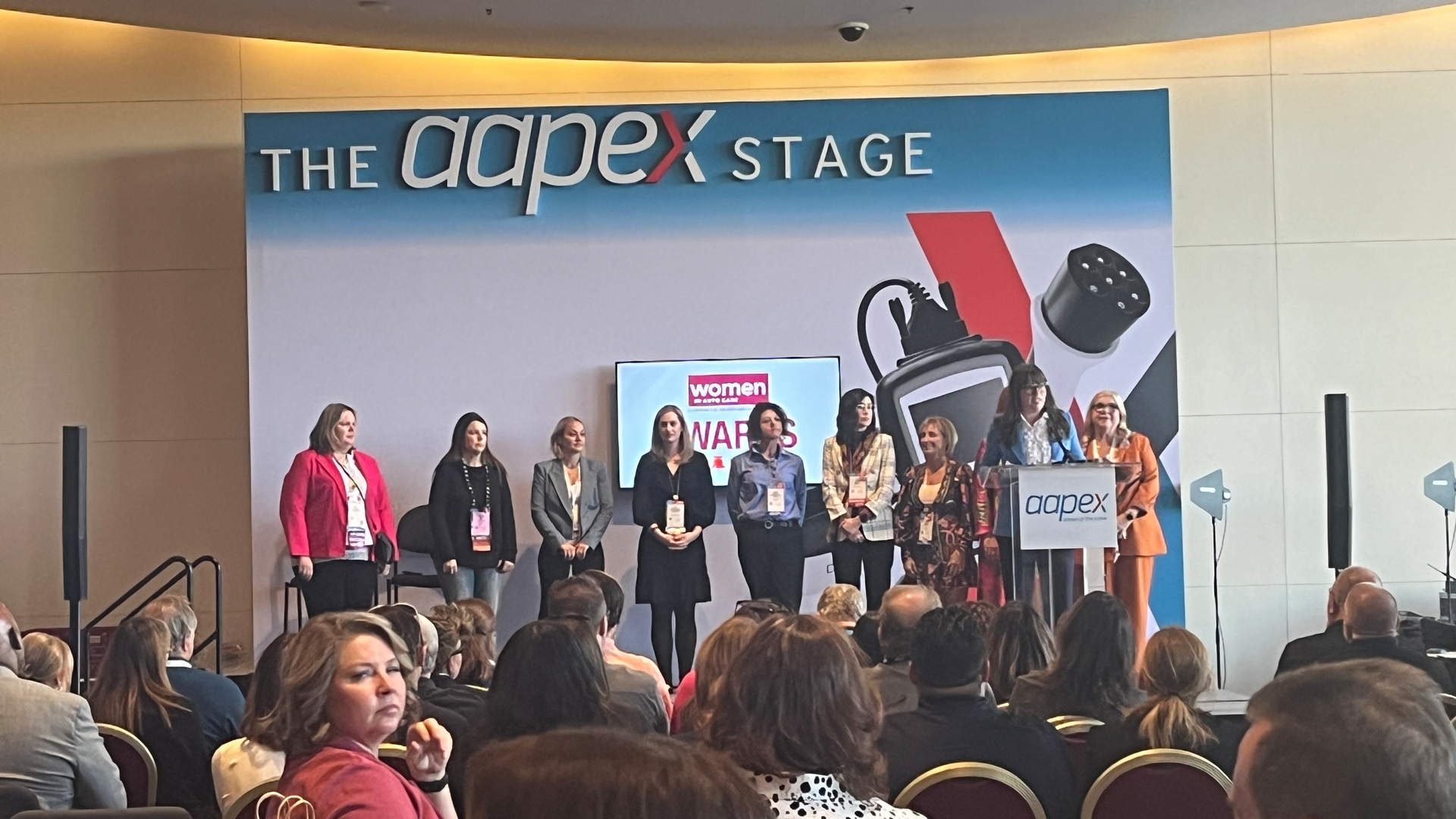 The Women in Auto Care board.