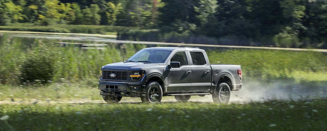 The Ford F-series continues to be the best-selling model in the U.S.