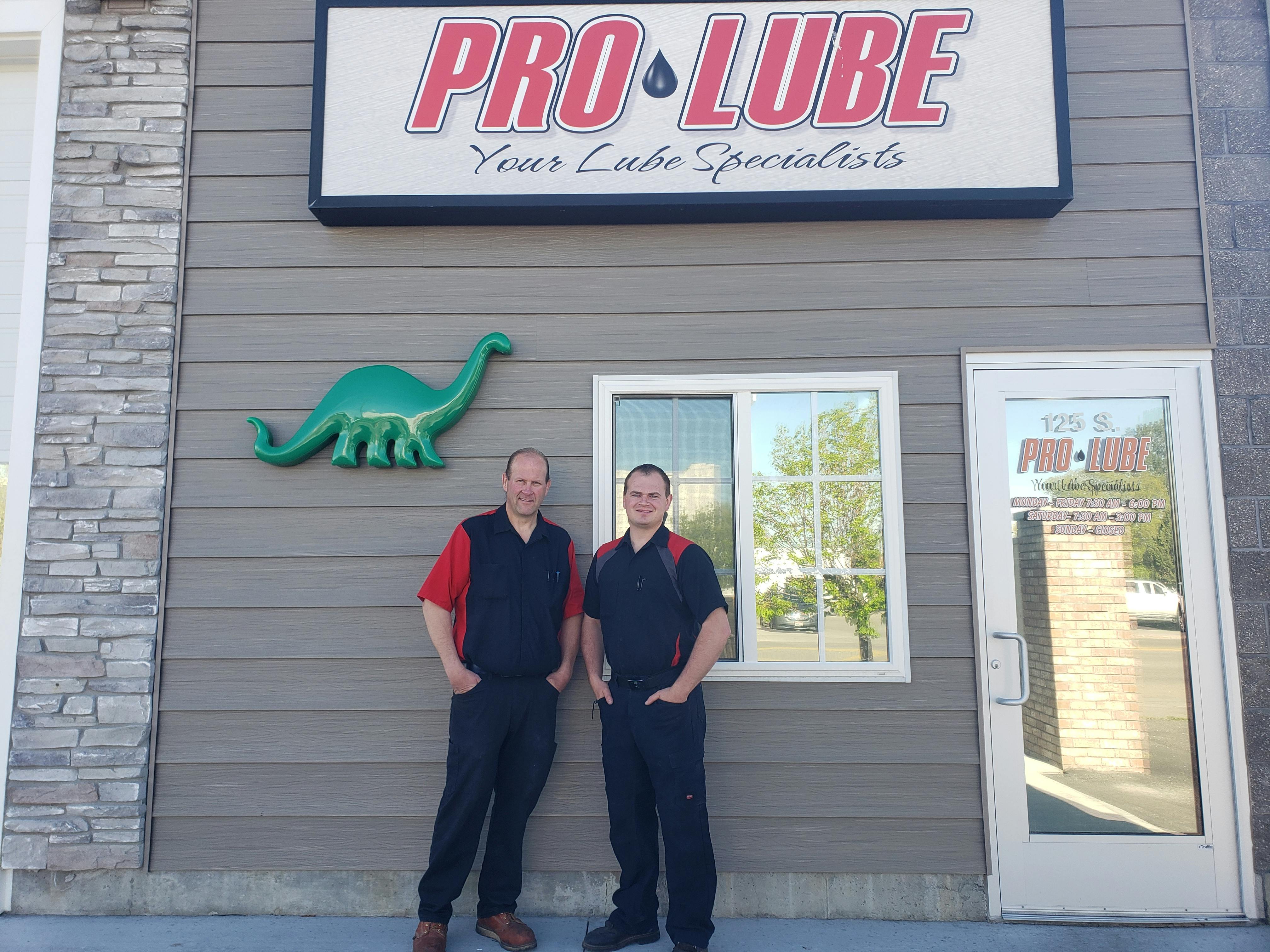 Blair and Jordan Hill of Pro Lube in Rigby, Idaho.