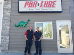 Blair and Jordan Hill of Pro Lube in Rigby, Idaho. Blair and Jordan Hill of Pro Lube in Rigby, Idaho.