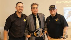 (L-R) Costa Kapothanasis, Mitch Urbytes, and Chief Operating Officer Brandon Cornelius. (L-R) Costa Kapothanasis, Mitch Urbytes, and Chief Operating Officer Brandon Cornelius.