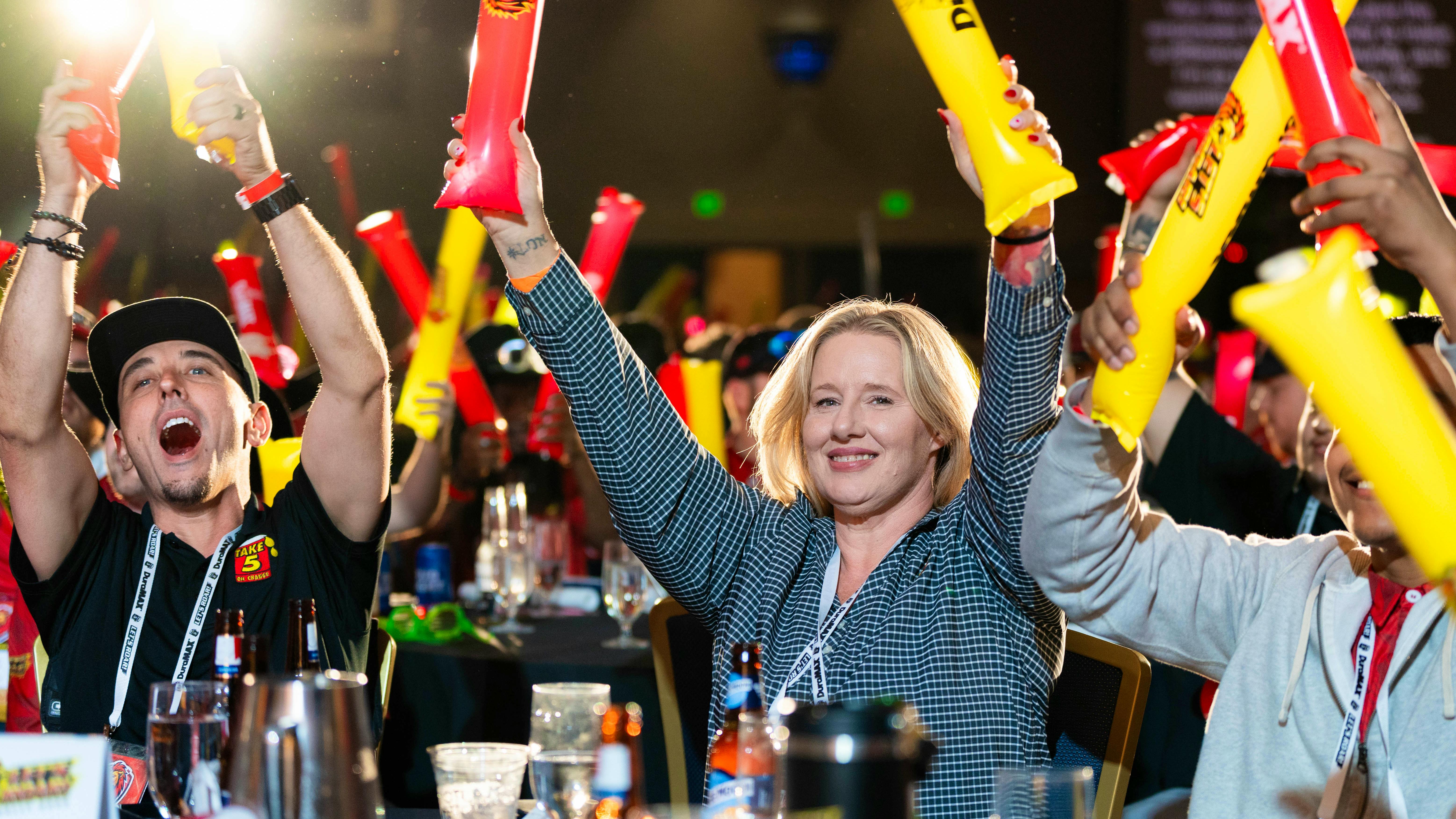 67abc9b9f7a53a79161118ba Take 5 Oil Change Rally Attendees Celebrate With T