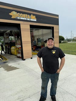 Ben Capelle, Costa Oil 10-Minute Oil Change Ben Capelle, Costa Oil 10-Minute Oil Change