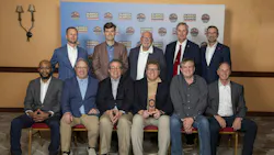 The WIX Filters team accepting the PWI Marketing Support Award at the Red, White and Revved Up conference. The WIX Filters team accepting the PWI Marketing Support Award at the Red, White and Revved Up conference.