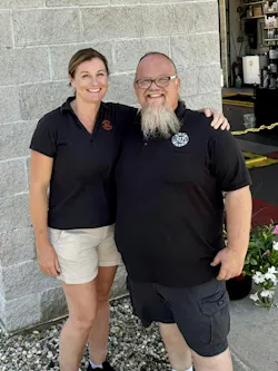 512 Lube owner Tiffany Nickell and operations manager Dennis Saltzman